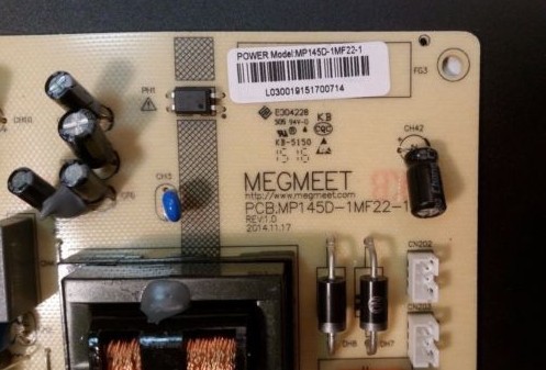 Neue Hitachi 55 \"LE55A6R9A MP145D-1MF22-1 Netzteilplatine